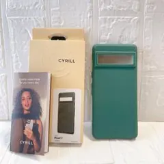 【CYRILL】 Pixel 7 用 ケース ソフト ミドリ