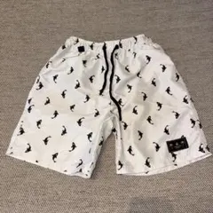 シャークプリント水着 白 130cm~