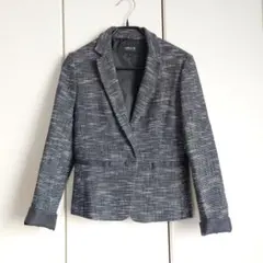 COMME CA ISM ツイード テーラードジャケット