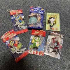 ビンテージ　　キャラクターいろいろ、キーチェーン6個まとめ売り