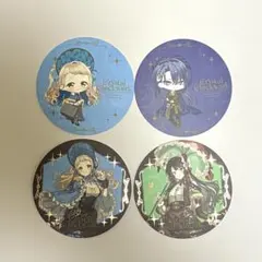 にじさんじ　長尾景　町田ちま　戌亥とこ コラボカフェ コースター　箔押しセット