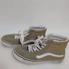 Vans ベージュ ハイカットスニーカー
