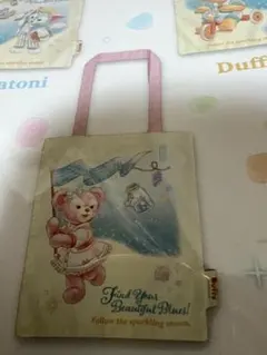 ダッフィー &フレンズ　トート　シェリーメイ　ピンク　ディズニー　シー　25周年