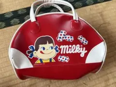 不二家 ミルキー ペコちゃん ミニバッグ