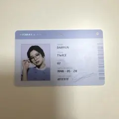 TWICE  बहुतेक 官方身份證