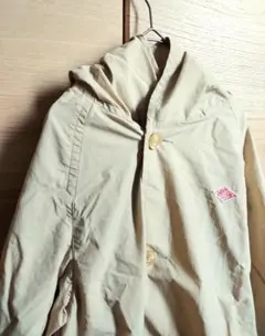 美品 DANTON ダントン ベージュ フード付き コート 34 ビショップ 春のサムネイル