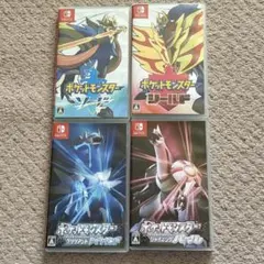 Switch ポケモン ソフト セット ソード シールド BD SP ダイパ