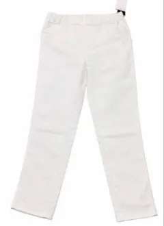 【新品タグ付】ユニクロ イージーレギンスパンツ 白 S ストレッチ 神シルエット