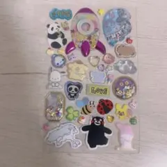 シールおすそ分け ウォーターシール ポケモン サンリオ ロケット パンダ うさぎ