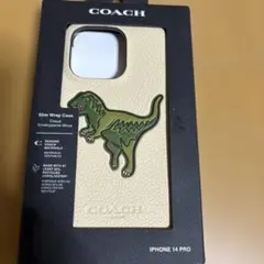 COACH iPhone 14 Pro スリムラップケース 恐竜デザインレキシー | Mercari