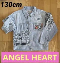 ANGEL HEART エンジェルハート　デニムジャケット　130