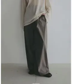 新品未使用 LOHEN ダブルベルト2タックパンツ グレー 38サイズ - メルカリ