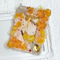【394】B8サイズ ホイップデコ トレカケース オレンジ
