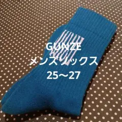 GUNZE★　メンズ　 ソックス　底パイル(25～27)のサムネイル