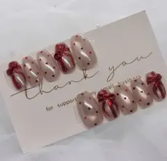 【A119】クリスマス　ホリデー　リボン　ガーリー　マグ　ミニハート　ミラー