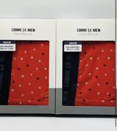 ★新品★ コムサメン ボクサーパンツ M 2点セット 32