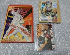 ヒロアカ　文房具カフェ　ポストカード　爆豪　オールマイト