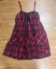 キャミワンピース　Y2K ギャル