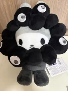 ポムポムプリン ミャクミャクなりきりぬいぐるみ 黒 M 関西万博 - メルカリ