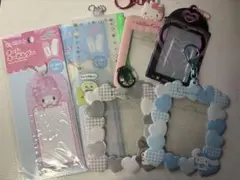 トレカケース　サンリオ　チェゴシム　ネームタグキーホルダーセット　7個セット