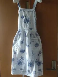 Royal Copenhagen エプロン 花柄 ブルーのサムネイル