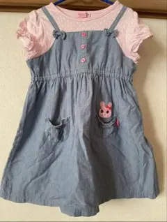 ミキハウス　フリルワンピース　フォーマルワンピース　110㎝　ワンピース