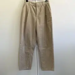 earth コーデュロイテーパードパンツ