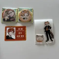 東京エイリアンズ　ねこっこ　兵吾夏希　缶バッジ　アクリルスタンド　缶バッジのサムネイル