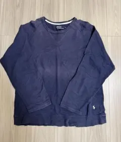 ポロ・ラルフ・ローレン ネイビー 長袖トレーナー