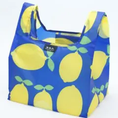 新品❣️　エンビロサックス　bento　エコバッグ　レモンブルー　青黄色　バックのサムネイル