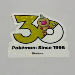 タマンチュラ 韓国 ポケモン 30周年記念 ランダムステッカー