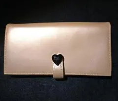 FURLA ハートモチーフ 長財布 ピンクベージュのサムネイル