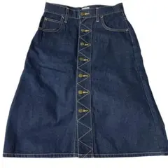 Lee ボタンフロント デニムスカート