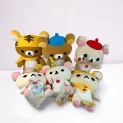 リラックマ コリラックマ　ぬいぐるみ 6体セット
