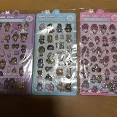 シール　モンチッチ　おぱんちゅうさぎ　ボンボンドロップシール　ぷくぷく