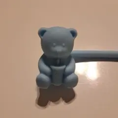 【未開封】ブルー★スタバ　ベアリスタ　ストローキャップ