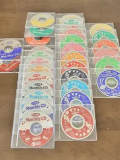 しちだチャイルドアカデミー Monthly CD 32枚　七田式
