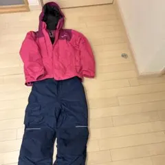 Goldwin ジュニア スキーウェア 150 ピンク/ネイビー美品お得セット