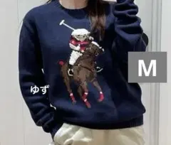 完売品POLO RALPH LAURENポロベアニットbigpony 30周年のサムネイル