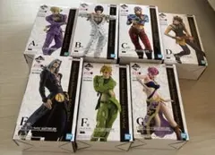 5部 一番くじ 護衛チームフィギュア 7点セット (箱無し) ジョジョ一番くじ 5部 護衛チーム フィギュアコンプリートセット