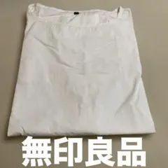 無印良品 White long-sleeve top