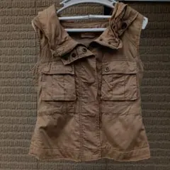 【F9】MouthValley　マウスバレー　ミリタリージャケット　ベスト