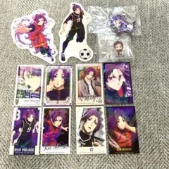 ブルーロック 御影玲王 サンリオコラボ めじるし ガチャ 一番くじステッカー