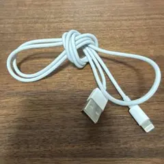 USB-A to Lightningケーブル ホワイト