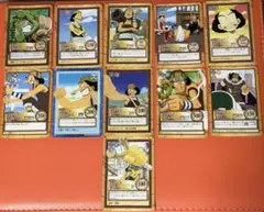 ワンピースカード ウソップ まとめ売り 約11枚セット 旧カード