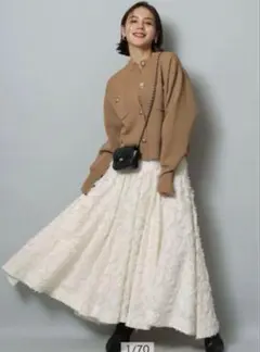 2025年最新】arpege story フラッフィーギャザーフレアスカート