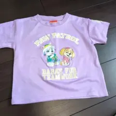 PAW PATROL 薄紫 Tシャツ