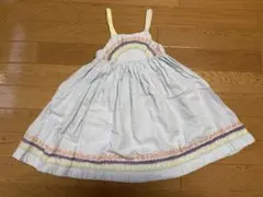 ステラマッカートニーkids フラワーレインボー刺繍 ワンピース 4yearのサムネイル