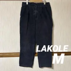LAKOLE コーデュロイ ワイドパンツ M
