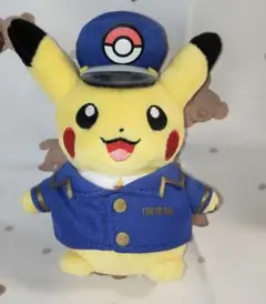 ポケモンセンター 駅長ピカチュウ 東京駅 限定 マスコット - メルカリ